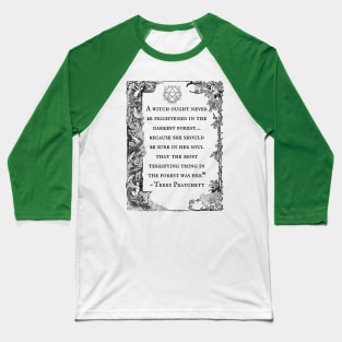 Witch Poem Baseball T-Shirt